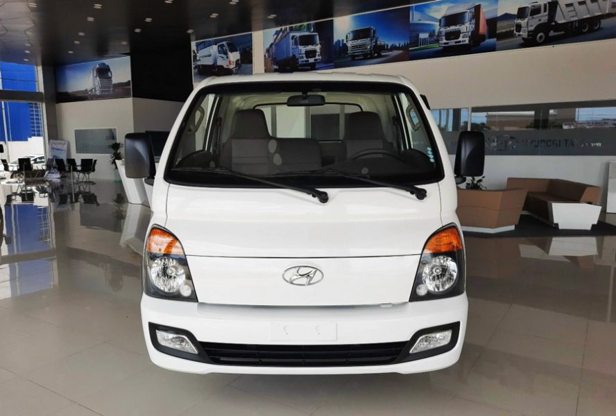 Góc nhìn đầu xe Hyundai New Porter H150