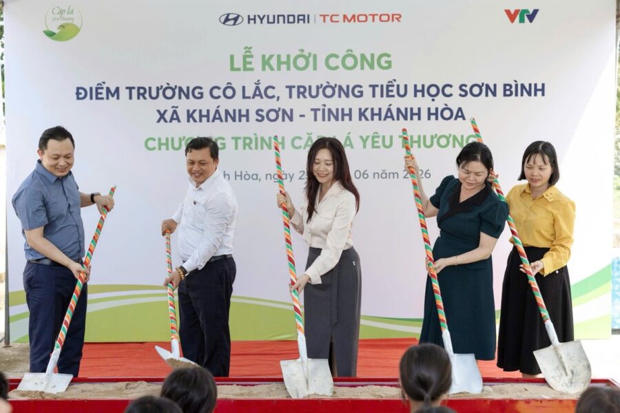 Lễ khởi công điểm trường Cô Lắc, Trường Tiểu học Sơn Bình