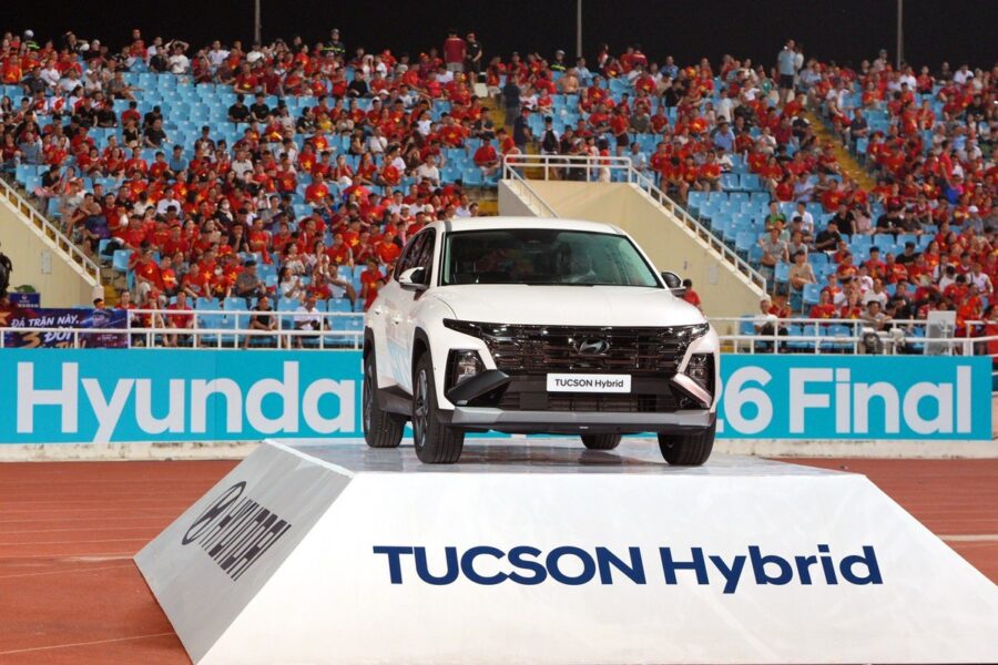 Hyundai Tucson Hybrid trưng bày tại ASEAN Hyundai Cup 2026